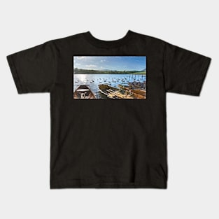 The Late Afternoon Commute On Derwentwater Kids T-Shirt